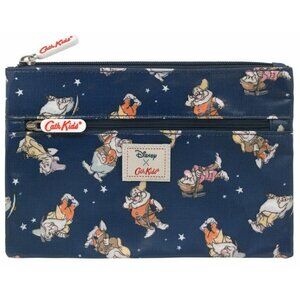 Disney Snow White X Cath Kidston Dwarfs and Stars - Kids Double Zip Pencil Case